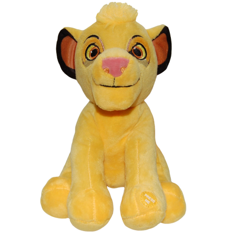 Jucarii 0-1 ani - Jucarie din plus cu sunete Simba, Lion King, 20 cm