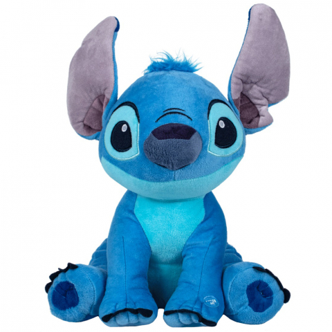 Jucarii 0-1 ani - Jucarie din plus cu sunete Stitch , Lilo & Stitch, 20 cm