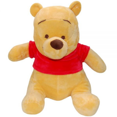 Jucarii 0-1 ani - Jucarie din plus cu sunete Winnie the Pooh, 18 cm