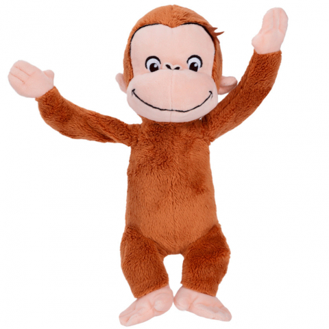 Jucarii 0-1 ani - Jucarie din plus Curious George, 26 cm