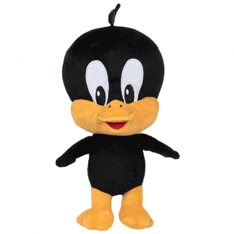Jucarii 0-1 ani - Jucarie din plus Daffy Duck baby, Looney Tunes, 28 cm