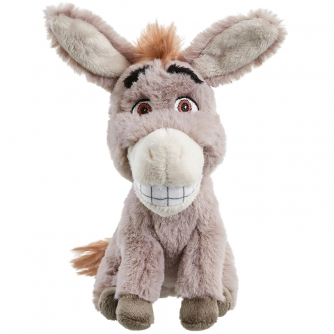 Jucarii 1-3 ani - Rainbow Designs-Jucarie din plus Donkey, Shrek, 18 cm
