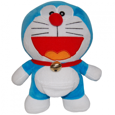 Jucarii 0-1 ani - Jucarie din plus Doraemon laughing, 25 cm