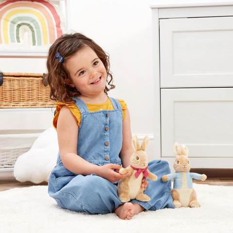 Rainbow Designs-Jucarie din plus Flopsy Once upon a time, Peter Rabbit, 19 cm [2]