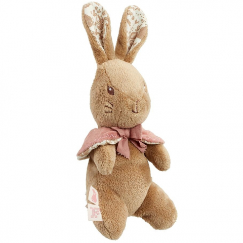 Jucarii 1-3 ani - Rainbow Designs-Jucarie din plus Flopsy, Peter Rabbit Signature collection, 18 cm