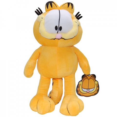 Jucarii 0-1 ani - Jucarie din plus Garfield in picioare, 32 cm