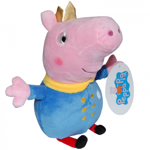 Jucarii 0-1 ani - Jucarie din plus George print, Peppa Pig, 29 cm
