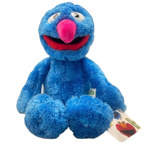 Jucarii 0-1 ani - Jucarie din plus Grover, Sesame Street, 38 cm