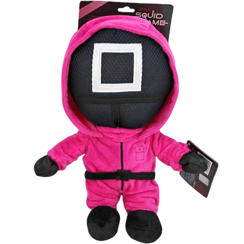 Oktató játékok - Jucarie din plus Guard (patrat), Jocul Calamarului, 28 cm