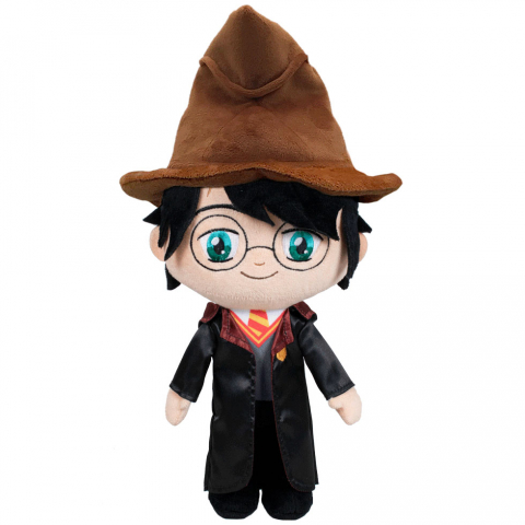 Jucarii 0-1 ani - Jucarie din plus, Harry Potter, Wizard cu palarie 32 cm