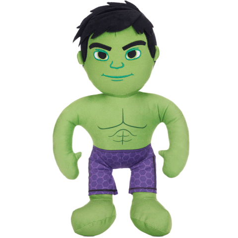 Jucarii educative - Play by Play-Jucarie din plus Hulk, Spidey & Friends, 35 cm
