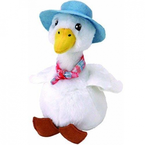 Játékok 50 RON alatt - Jucarie din plus Jemima Duck, Peter Rabbit, 20 cm