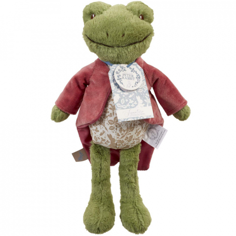 Jucarii 1-3 ani - Rainbow Designs-Jucarie din plus Jeremy Fisher, Signature Deluxe Collection, 30 cm