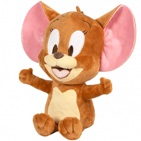 Jucarii 0-1 ani - Jucarie din plus Jerry baby, Tom & Jerry, 23 cm asezat