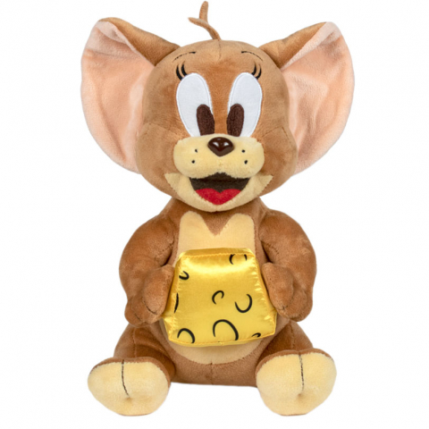 Jucarii 0-1 ani - Play by Play-Jucarie din plus Jerry cu cascaval, Tom & Jerry, 26 cm