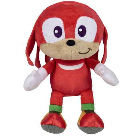 Jucarii 0-1 ani - Play by Play-Jucarie din plus Knuckles Cute, Sonic Hedgehog, 22 cm