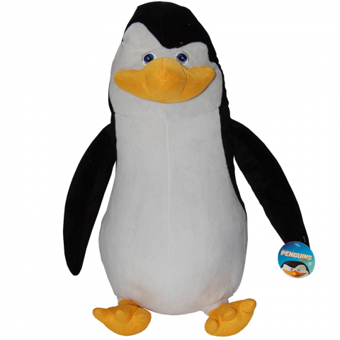 Jucarii 0-1 ani - Play by Play-Jucarie din plus Kowalski, Pinguinii din Madagascar, 42 cm