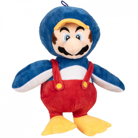 Jucarii 0-1 ani - Jucarie din plus Mario Penguin, Super Mario, 32 cm