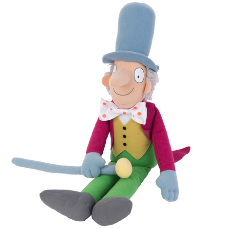 Játékok 1-3 éveseknek - Jucarie din plus/material textil Willy Wonka, 30 cm