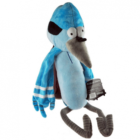 Játékok 1-3 éveseknek - Jucarie din plus Mordecai, Regular Show, 30 cm