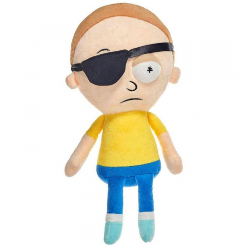 Jucarii 0-1 ani - Play by Play-Jucarie din plus Morty Eye Patched, Rick and Morty, 26 cm