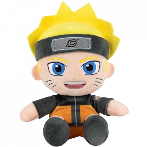 Jucarii 0-1 ani - Jucarie din plus Naruto Uzumaki (asezat), Naruto, 23 cm