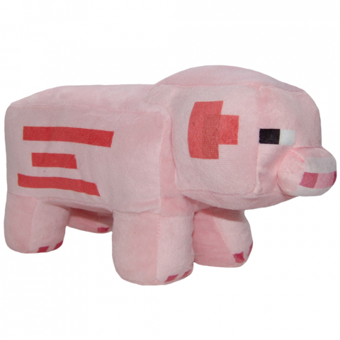 Jucarii 0-1 ani - Jucarie din plus Pig, Minecraft, 28 cm