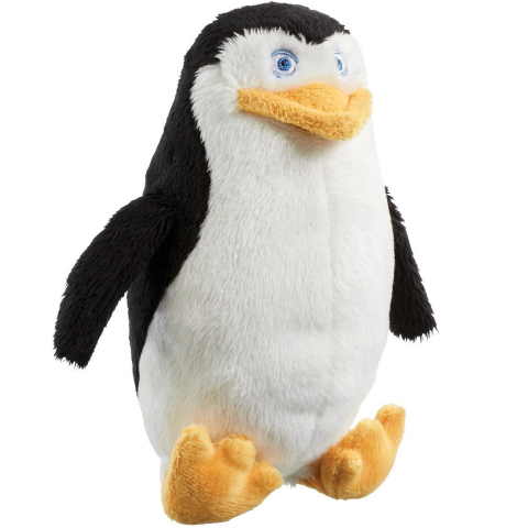 Jucarii 1-3 ani - Rainbow Designs-Jucarie din plus Pinguinii din Madagascar, 18 cm