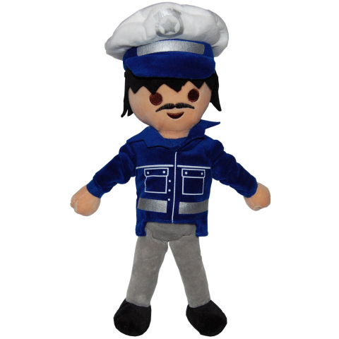 Jucarii 0-1 ani - Play by Play-Jucarie din plus Politist, Playmobil, 32 cm