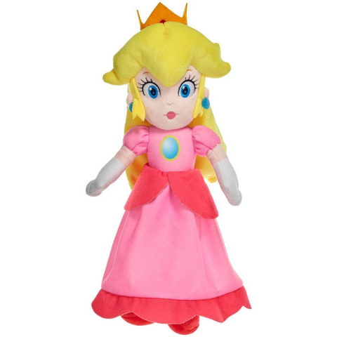 Jucarii 0-1 ani - Jucarie din plus Printesa Peach, Super Mario, 35 cm