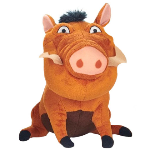 Jucarii 0-1 ani - Jucarie din plus Pumbaa, Lion King, 22 cm