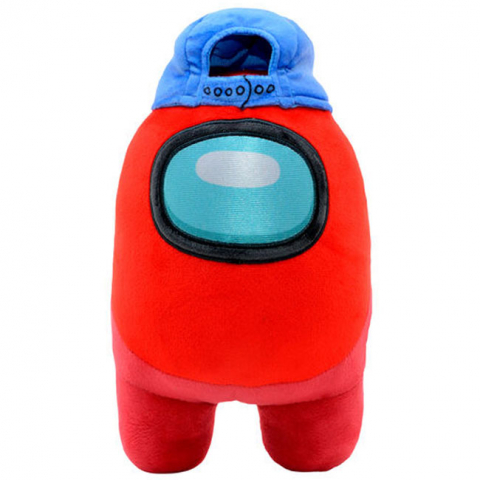 Jucarii 0-1 ani - Play by Play-Jucarie din plus Red, Among Us, 25 cm