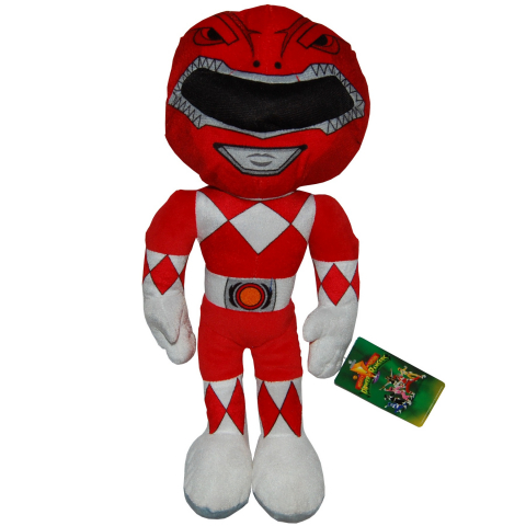 Jucarii 0-1 ani - Jucarie din plus Red Ranger, Power Rangers, 37 cm
