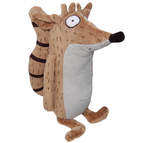 Játékok 1-3 éveseknek - Jucarie din plus Rigby, Regular Show, 30 cm