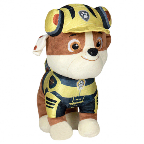 Jucarii 0-1 ani - Play by Play-Jucarie din plus Rubble, Paw Patrol Movie, 17 cm