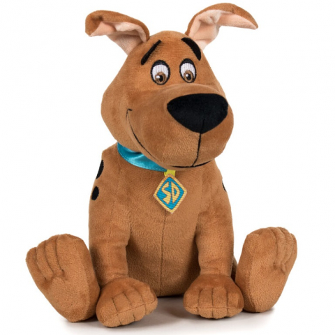 Jucarii 0-1 ani - Jucarie din plus Scooby Kid, Scooby Doo, 27 cm