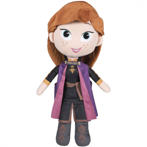 Jucarii 0-1 ani - Jucarie din plus si material textil Anna, Frozen II, 40 cm