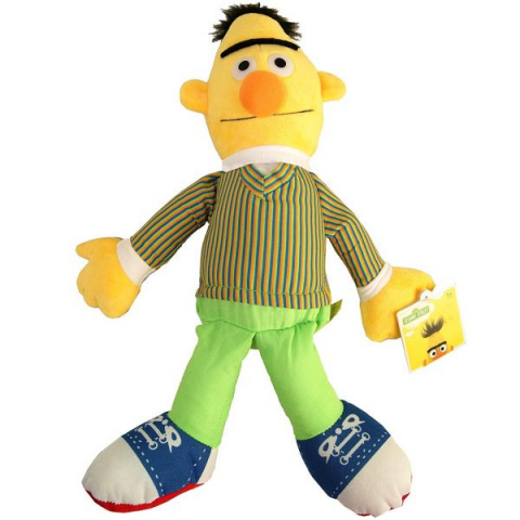 Jucarie din plus si material textil Bert, Sesame Street, 40 cm [4]