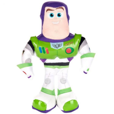 Jucarii 0-1 ani - Play by Play-Jucarie din plus si material textil Buzz Lightyear, Toy Story 4, 28 cm