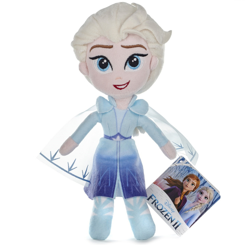 Jucarii 0-1 ani - Play by Play-Jucarie din plus si material textil Elsa 24 cm, Frozen