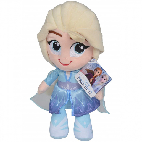 Jucarii 0-1 ani - Play by Play-Jucarie din plus si material textil Elsa 30 cm, Frozen
