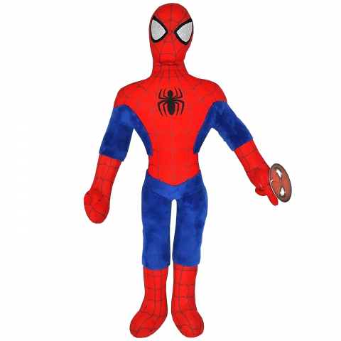 Jucarii 0-1 ani - Jucarie din plus si material textil Spiderman, 32 cm