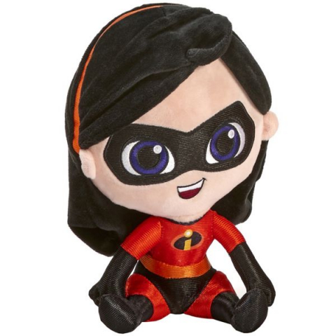 Jucarii 0-1 ani - Play by Play-Jucarie din plus si material textil Violet, Incredibles 2, 24 cm