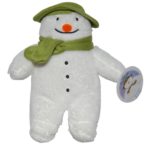Játékok 1-3 éveseknek - Jucarie din plus Snowman, 16 cm