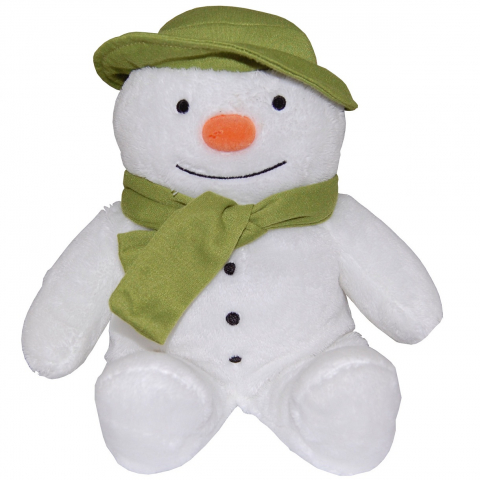 Játékok 1-3 éveseknek - Jucarie din plus Snowman, 20 cm