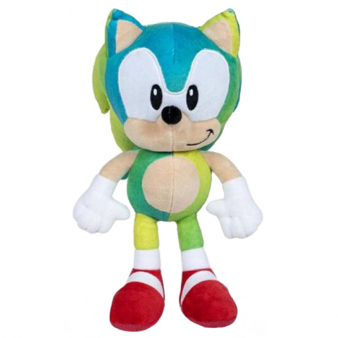 Jucarii 0-1 ani - Jucarie din plus Sonic Gradient verde, 28 cm
