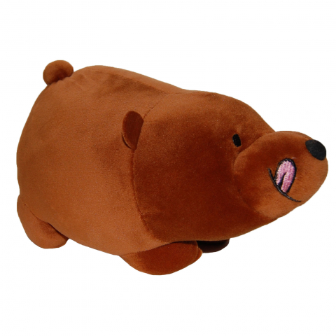 Jucarii 0-1 ani - Jucarie din plus spandex Grizzly Yummy, We Bare Bears, 26 cm