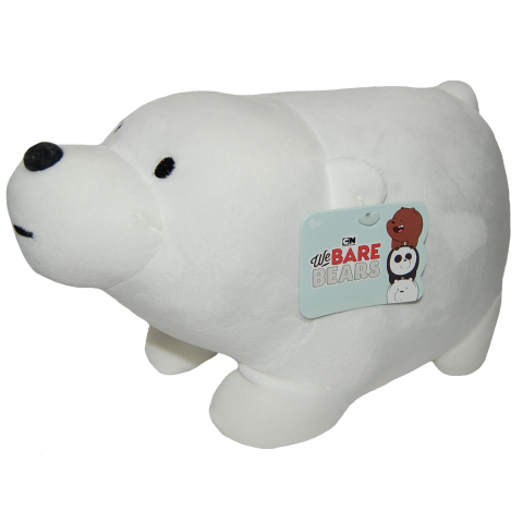 Jucarii 0-1 ani - Play by Play-Jucarie din plus spandex Ice Bear Cool, We Bare Bears, 26 cm