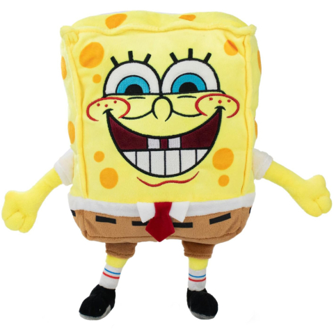 Oktató játékok - Jucarie din plus SpongeBob razand, 22 cm (asezat)