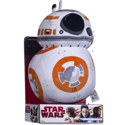 Jucarii 0-1 ani - Jucarie din plus Star Wars BB-8, 22 cm